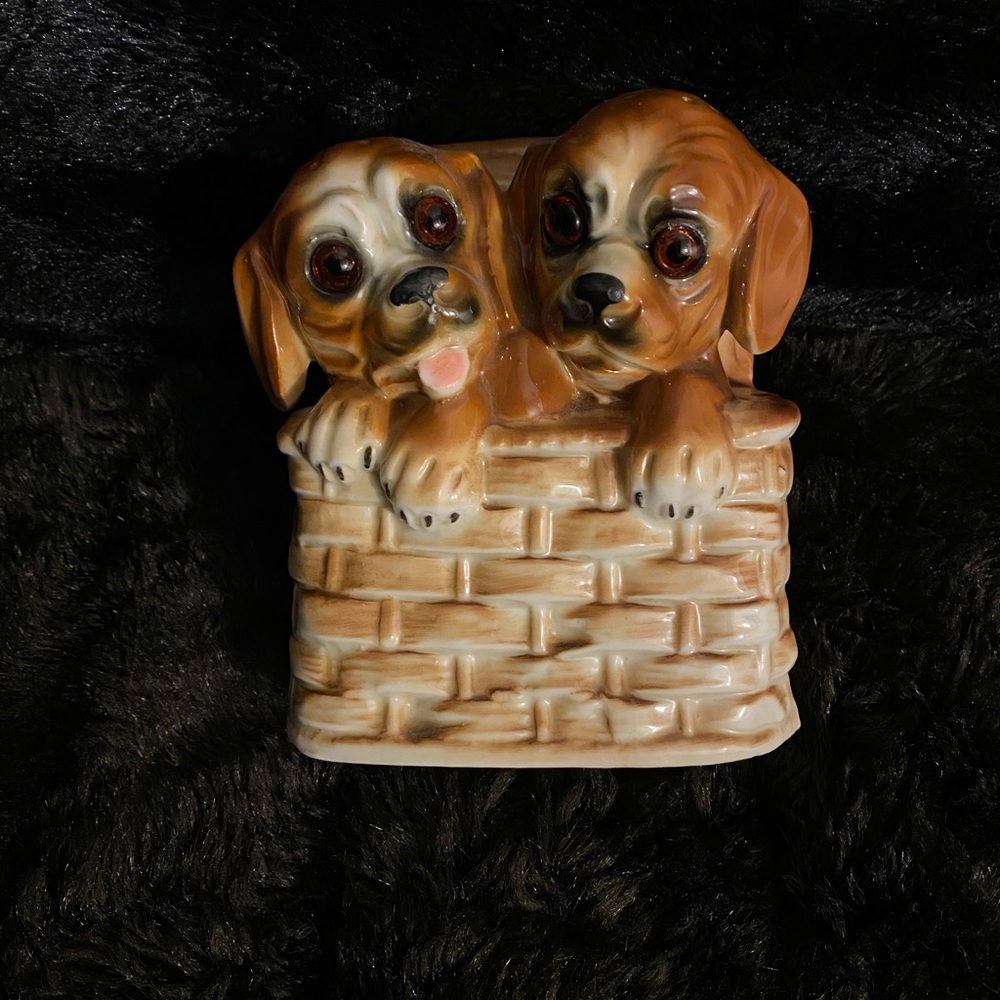GERMAN DOUBLE DACHSHUND LAMP